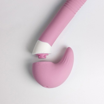 Вибратор 2в1 Youvic розовый