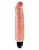 Телесный вибратор-реалистик 7  Vibrating Stiffy - 21,6 см.
