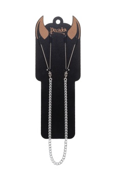 Зажимы на соски «Вилки» на цепочке