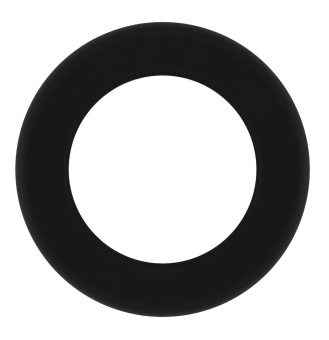 Чёрное эрекционное кольцо Cockring No.39