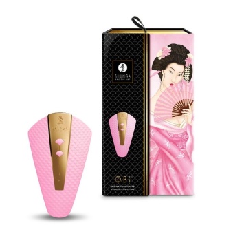 Мини-вибратор Shunga OBI розовый