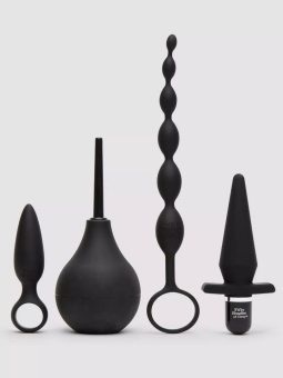Набор анальных игрушек '50 оттенков серого' Pleasure Overload Starter Anal Kit