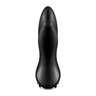 Вибропробка с ротацией и приложением Satisfyer Rotator Plug 1+ чёрная