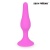 Ярко-розовая анальная втулка - 10 см.