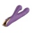 Фиолетовый вибратор-кролик с возвратно-поступательной стимуляцией Фиолетовый вибратор-кролик с возвратно-поступательной стимуляцией