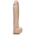 Фаллоимитатор большого размера The Naturals Vac-U-Lock Removable Suction Cup 12  Dong with Balls - 29,5 см.