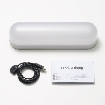 Нереалистичный гибкий вибратор Iroha Fit Mikazuki Nadeshiko розовый