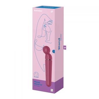 Вибромассажёр Satisfyer Planet Wand-er розовый