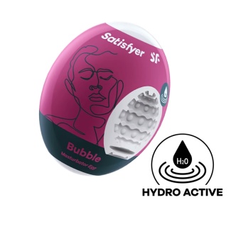 Мини-мастурбатор яйцо Satisfyer Masturbator Egg Bubble