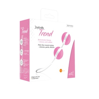 Вагинальные шарики со смещенным центром тяжести Joyballs нежно-розовые
