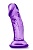 Фиолетовый фаллоимитатор на присоске SWEET N SMALL 4INCH DILDO - 11,4 см.