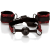 Кляп с наручниками Scandal Breathable Ball Gag With Cuffs