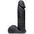 Черная насадка-фаллоимитатор для страпон-систем - 20,3 см. Черная насадка-фаллоимитатор для страпон-систем - 20,3 см.