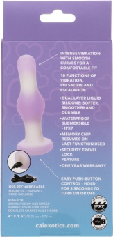 Сиреневая вибропробка Bulb Probe - 10,2 см.