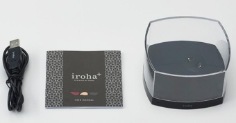 Минивибратор птичка Tenga Iroha+ Tori бордовый