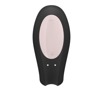 Вибратор для пар с управлением от приложения Satisfyer Double Joy черный