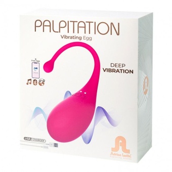 Виброяйцо Adrien Lastic Palpitation с управлением от приложения