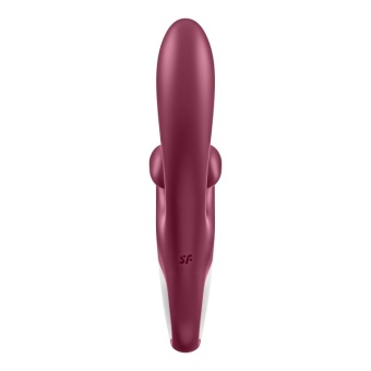 Вибратор с двойным клиторальным стимулятором Satisfyer Touch Me красный
