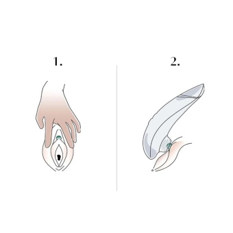 Бесконтактный клиторальный стимулятор Womanizer Classic 2 Marilyn Monroe мятный