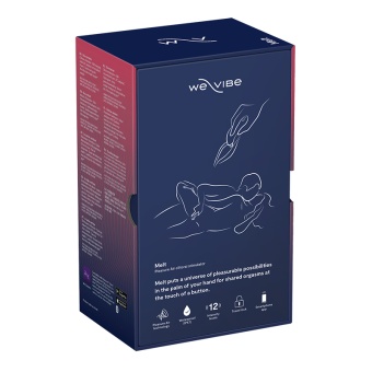Вакуумный стимулятор для пар We-Vibe Melt синий