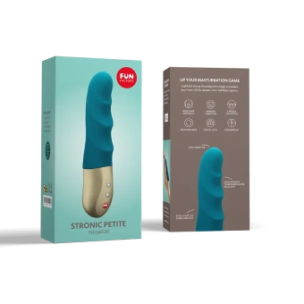 Мини-пульсатор Fun Factory Stronic Petite бирюзовый