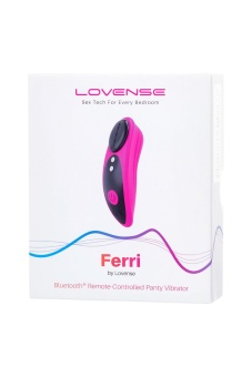 Вибростимулятор для клитора в трусики Lovense Ferri с управлением от приложения