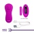 Лиловый вибратор в трусики Zico с пультом ДУ Лиловый вибратор в трусики Zico с пультом ДУ