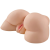 Мастурбатор с двумя отверстиями и вибрацией Bad Girl Vibrating Ass