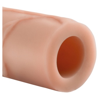 Насадка удлинитель для члена Perfect Extension 20 см телесная