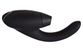 Вибратор с бесконтактной стимуляцией клитора Womanizer InsideOut чёрный