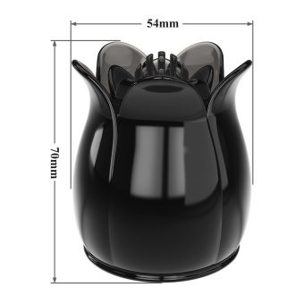 Черная насадка для wand-массажера
