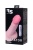 Вибратор реалистик на присоске с мошонкой Toyfa Realstick Elite 15см телесный