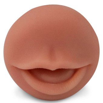 Мастурбатор-ротик Coed Cocksucker коричневая