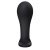 Анальная пробка с загнутым кончиком Fun Factory Bootie Large Anal Toy чёрная
