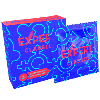 Классические презервативы Expert Classic 3 шт