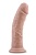 Телесный фаллоимитатор на присоске Dr. Shepherd - 20,3 см.