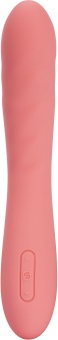 Вибратор с пульсацией Svakom Ava Neo и управлением от приложения персиковый
