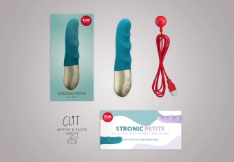 Мини-пульсатор Fun Factory Stronic Petite бирюзовый