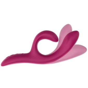 Вибратор для стимуляции точки G и клитора We-Vibe Nova 2 бордовый