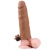 Коричневая насадка на пенис Add 3 Pleasure X Tender Vibrating Penis Sleeve с вибропулей - 20 см. Коричневая насадка на пенис Add 3 Pleasure X Tender Vibrating Penis Sleeve с вибропулей - 20 см.