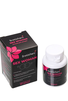 Капсулы возбуждающие для женщин Erotichard, SEX WOMEN, 20 капсул
