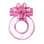 Розовое эрекционное кольцо с вибрацией Ring