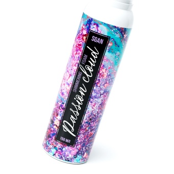 Шиммер для массажа с хрустящей пенкой Passion Cloud - 150 мл.