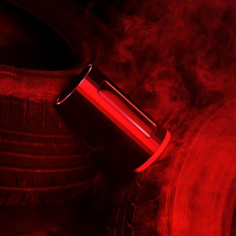 Мастурбатор Lelo F1S V2 с вибрацией и звуковой стимуляцией черно-красный