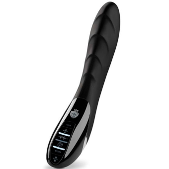 Вибратор с электростимуляцией Mystim Sizzling Simon Black Edition