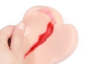 Мастурбатор-вагина с двойным слоем материала Jenny Onahole edition 005