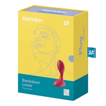 Анальная вибропробка Satisfyer Backdoor Lover красная