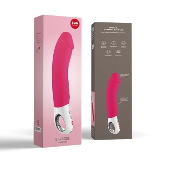 Вибратор Fun Factory Big Boss G5 красный