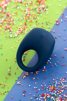 Эрекционное виброкольцо Satisfyer Strong One с приложением