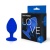 Синяя силиконовая анальная втулка - 7 см. Синяя силиконовая анальная втулка - 7 см.